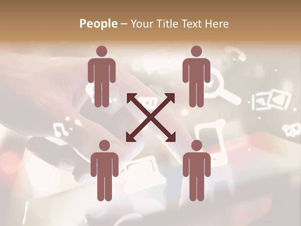 Adult Young Background PowerPoint Template