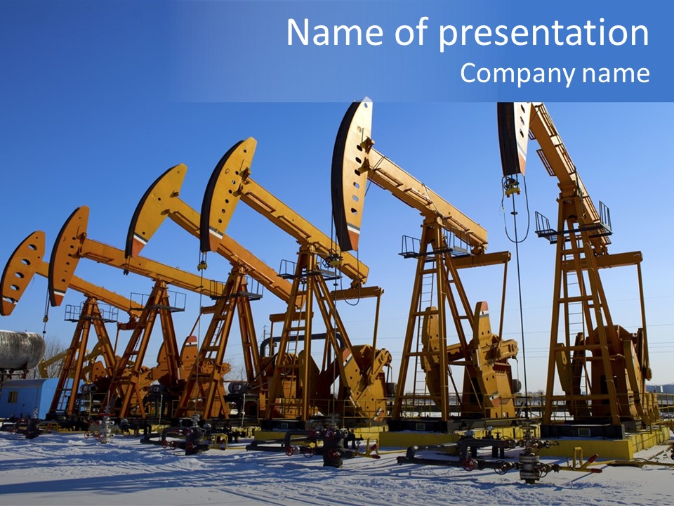 Raw Drilling Extraction PowerPoint Template