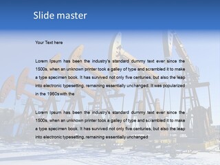 Raw Drilling Extraction PowerPoint Template