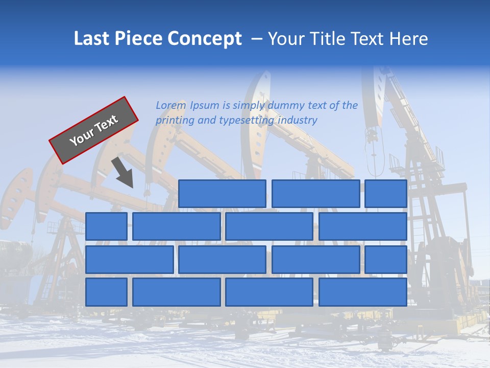 Raw Drilling Extraction PowerPoint Template