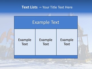 Raw Drilling Extraction PowerPoint Template