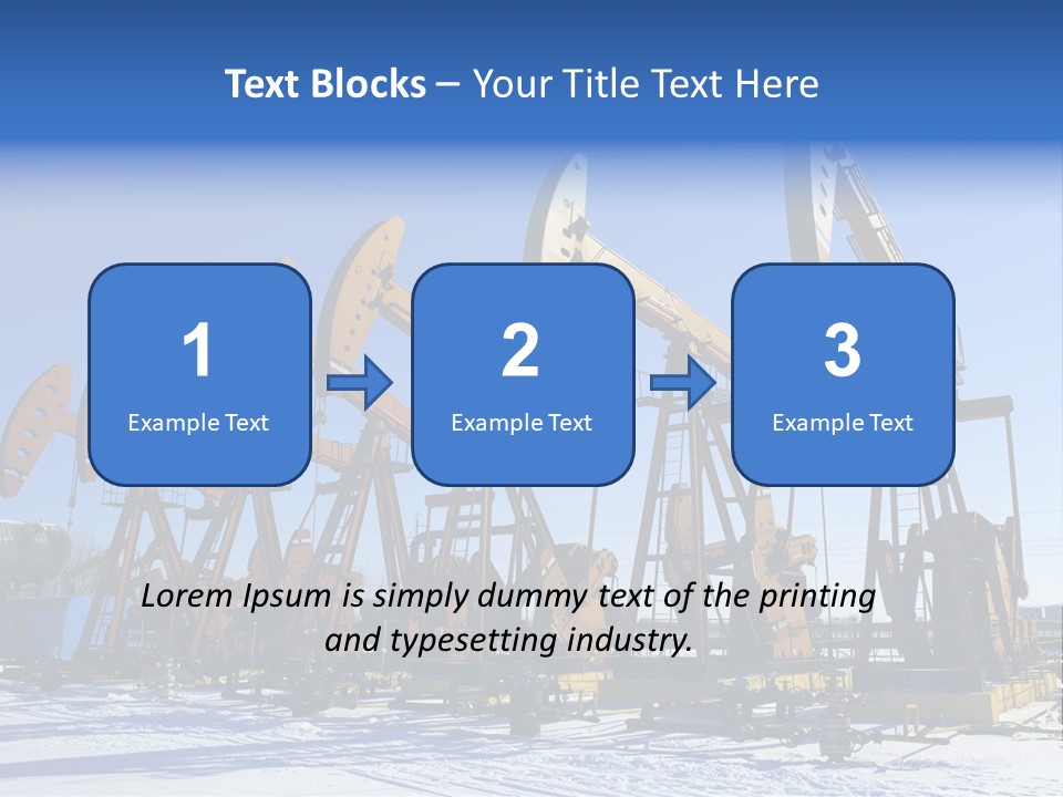 Raw Drilling Extraction PowerPoint Template