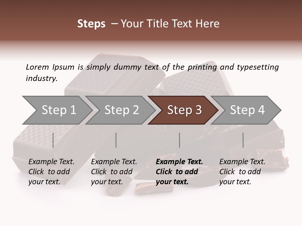 Part Dark Bitter PowerPoint Template