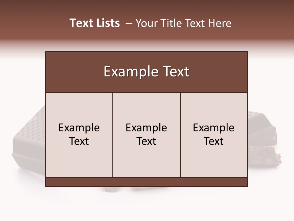 Part Dark Bitter PowerPoint Template
