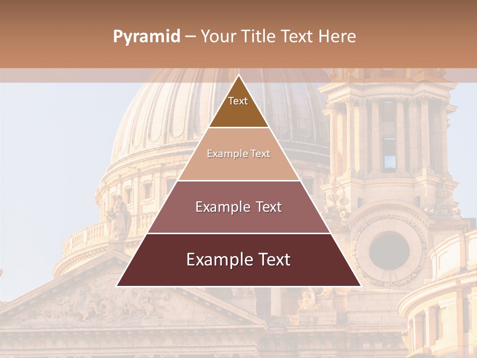 Gray Church England PowerPoint Template