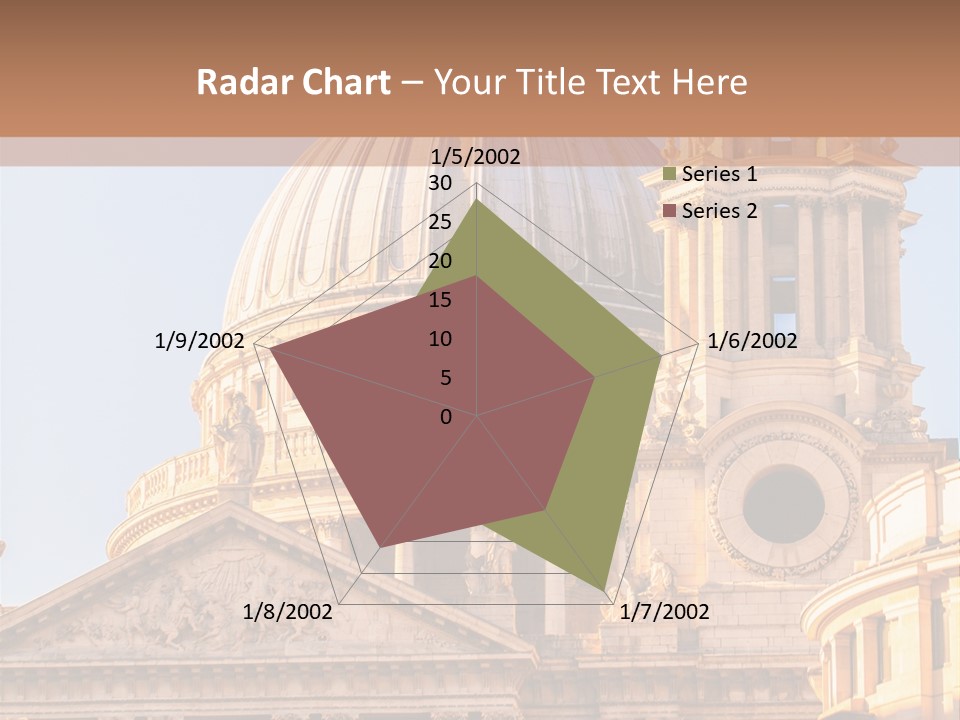 Gray Church England PowerPoint Template