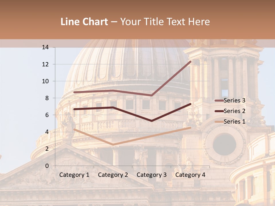 Gray Church England PowerPoint Template