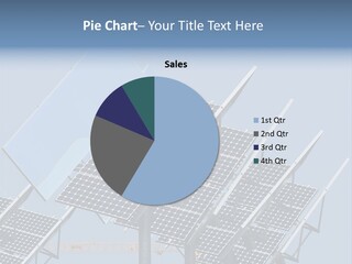 Reflective Solar Panels Installation PowerPoint Template