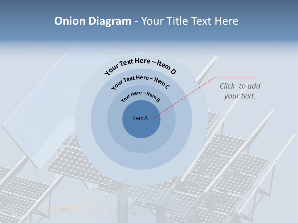 Reflective Solar Panels Installation PowerPoint Template