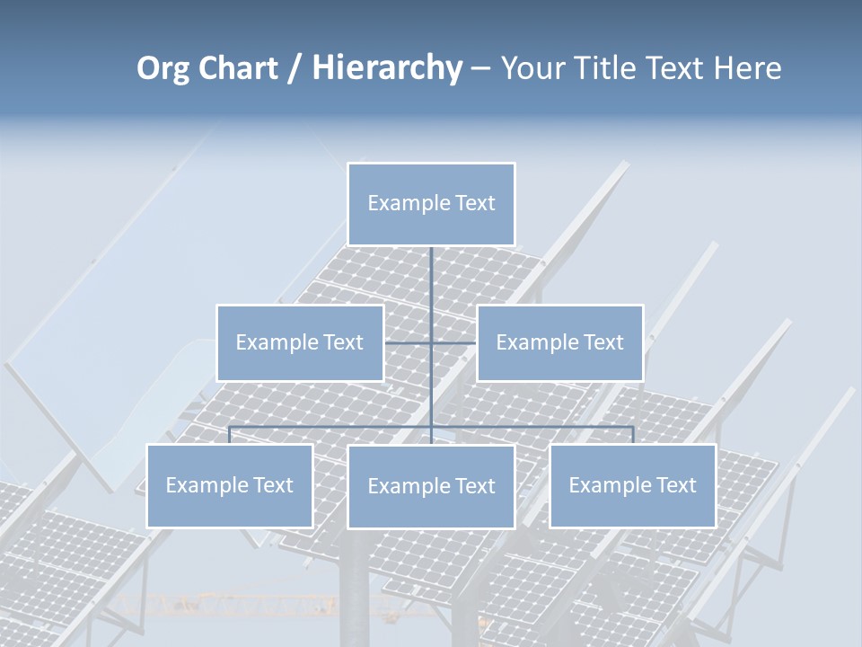 Reflective Solar Panels Installation PowerPoint Template