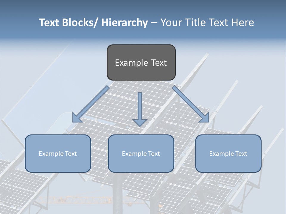 Reflective Solar Panels Installation PowerPoint Template