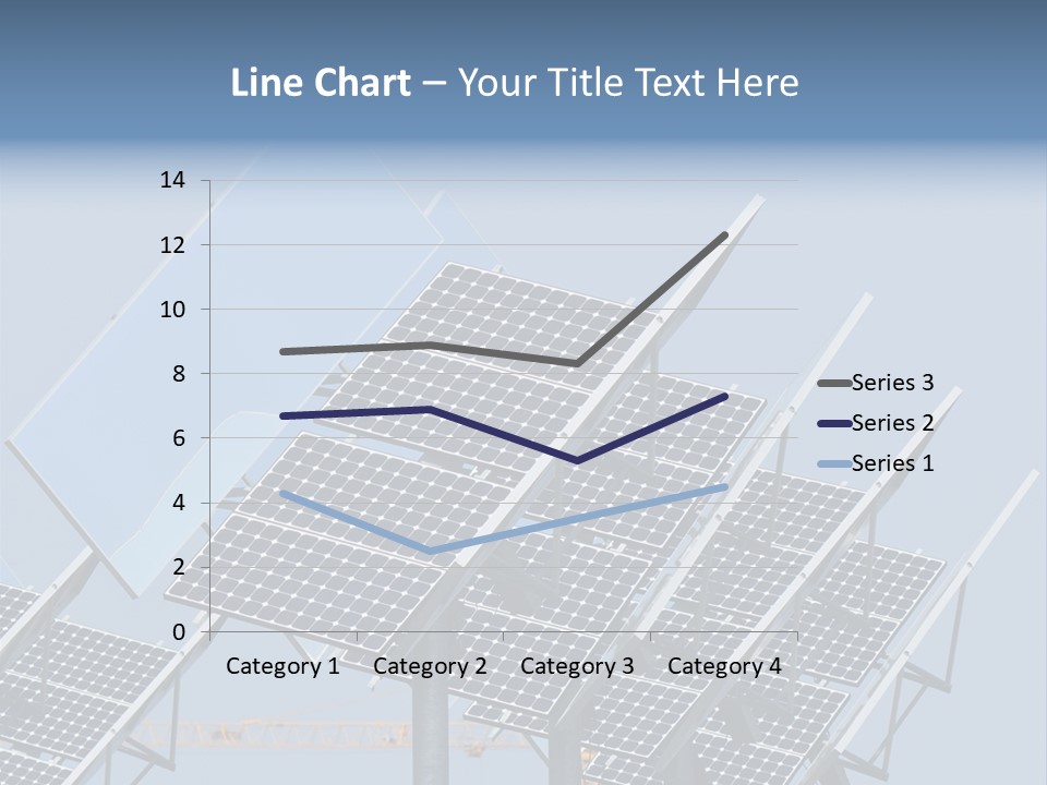 Reflective Solar Panels Installation PowerPoint Template