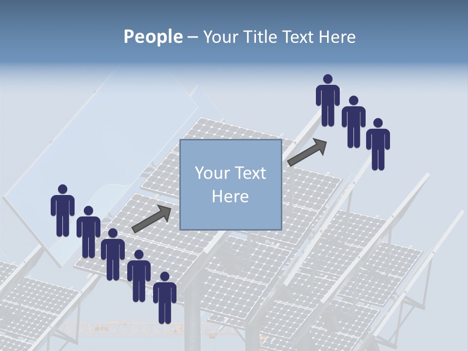 Reflective Solar Panels Installation PowerPoint Template