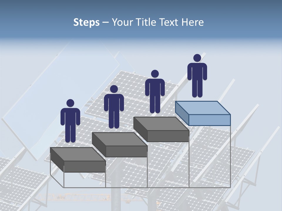 Reflective Solar Panels Installation PowerPoint Template