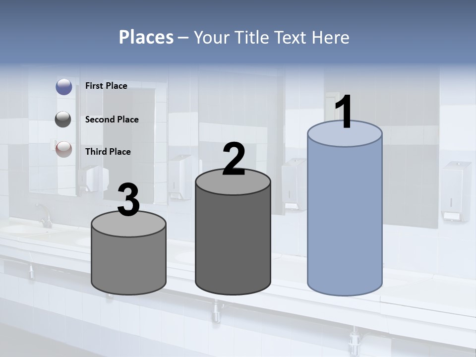 Empty Ceramic Hygienic PowerPoint Template