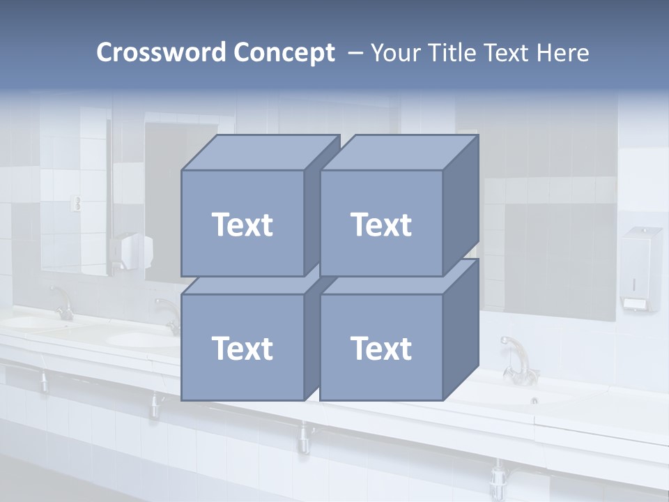 Empty Ceramic Hygienic PowerPoint Template