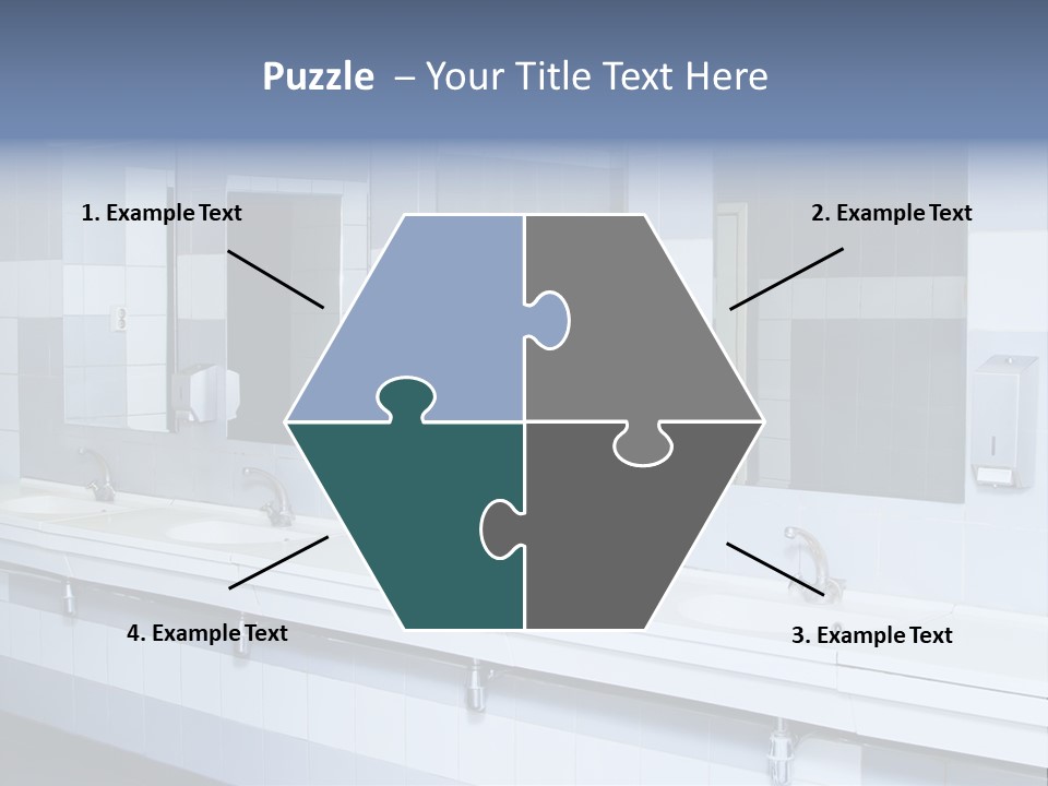 Empty Ceramic Hygienic PowerPoint Template