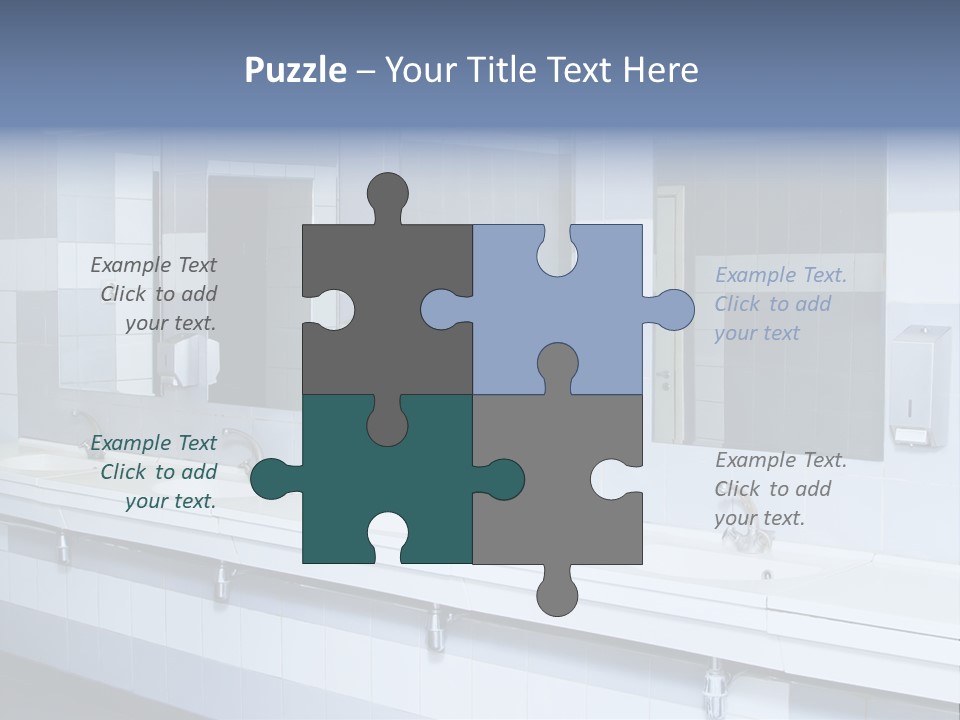Empty Ceramic Hygienic PowerPoint Template