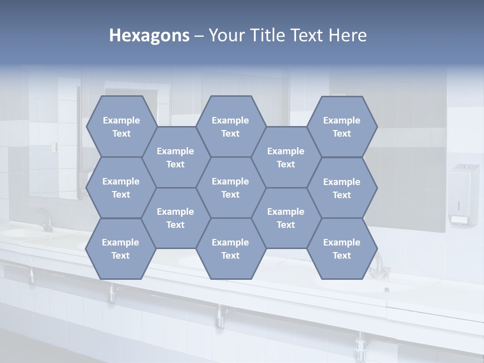 Empty Ceramic Hygienic PowerPoint Template