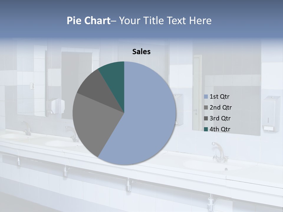 Empty Ceramic Hygienic PowerPoint Template