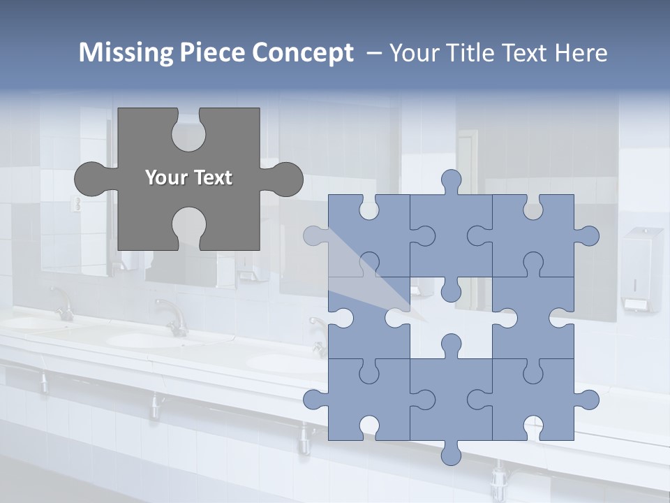 Empty Ceramic Hygienic PowerPoint Template