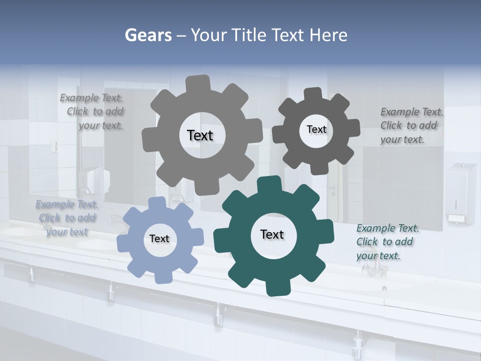 Empty Ceramic Hygienic PowerPoint Template