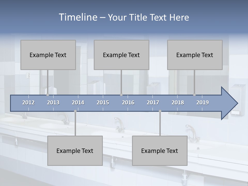 Empty Ceramic Hygienic PowerPoint Template