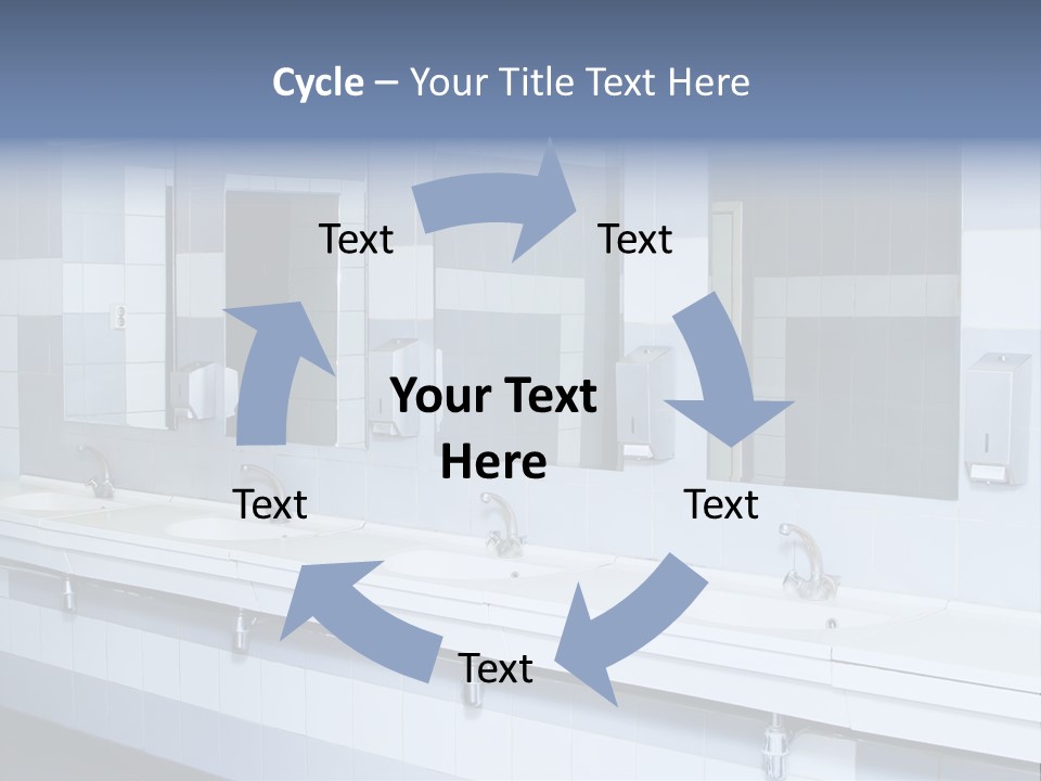 Empty Ceramic Hygienic PowerPoint Template