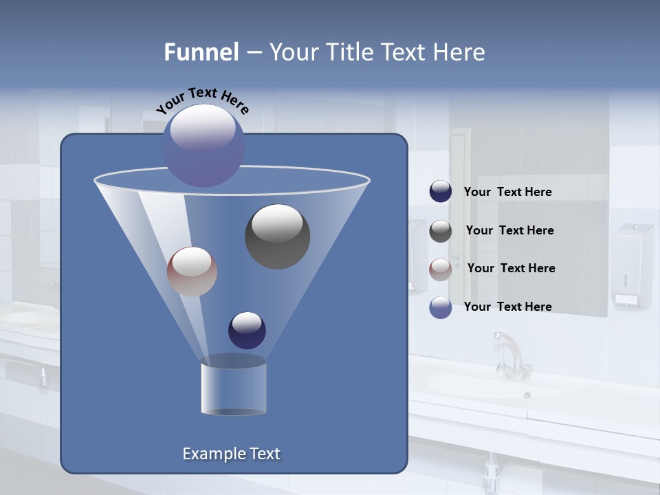 Empty Ceramic Hygienic PowerPoint Template