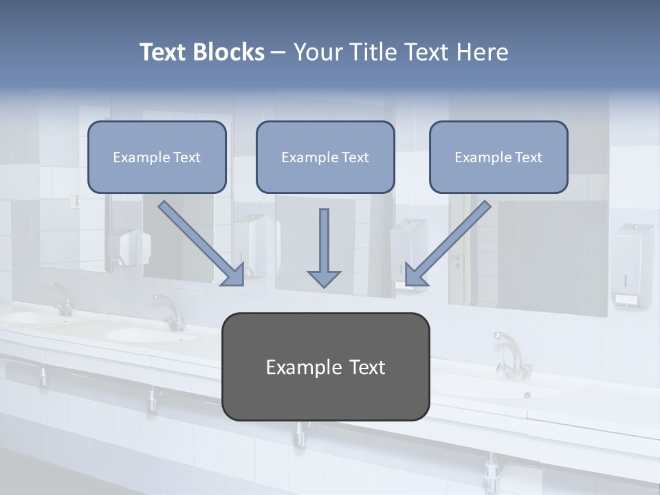 Empty Ceramic Hygienic PowerPoint Template