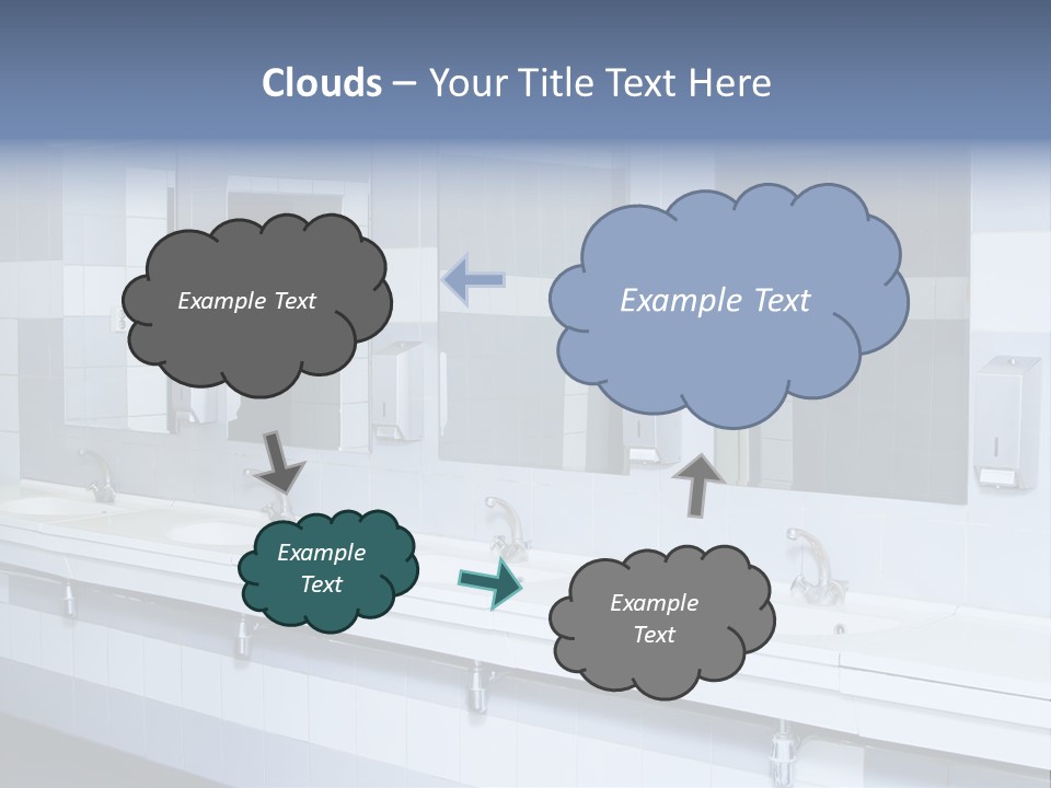 Empty Ceramic Hygienic PowerPoint Template