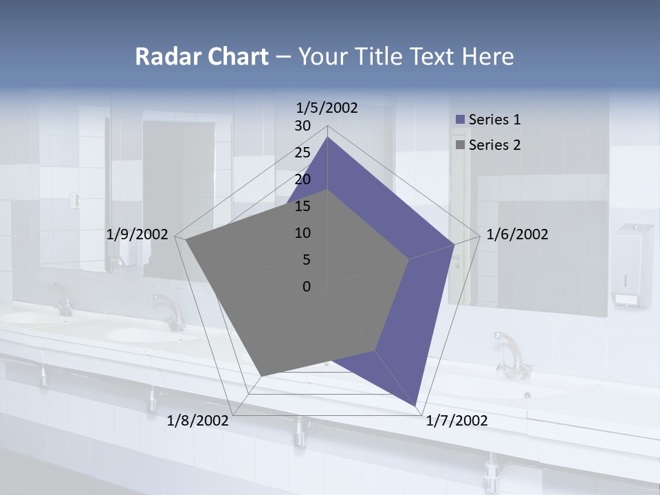 Empty Ceramic Hygienic PowerPoint Template
