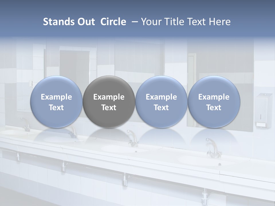 Empty Ceramic Hygienic PowerPoint Template