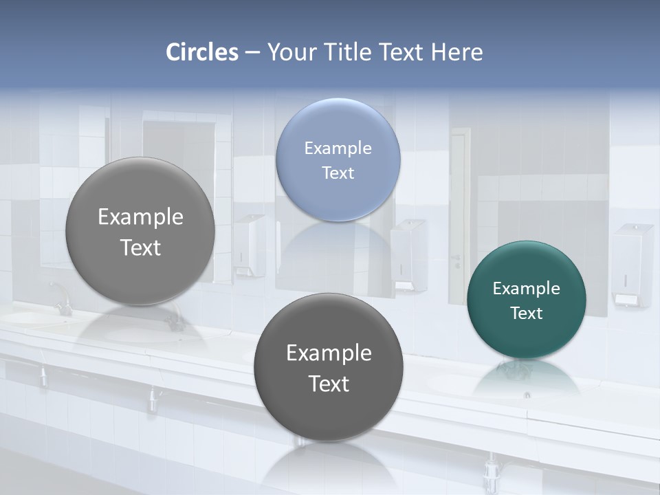 Empty Ceramic Hygienic PowerPoint Template