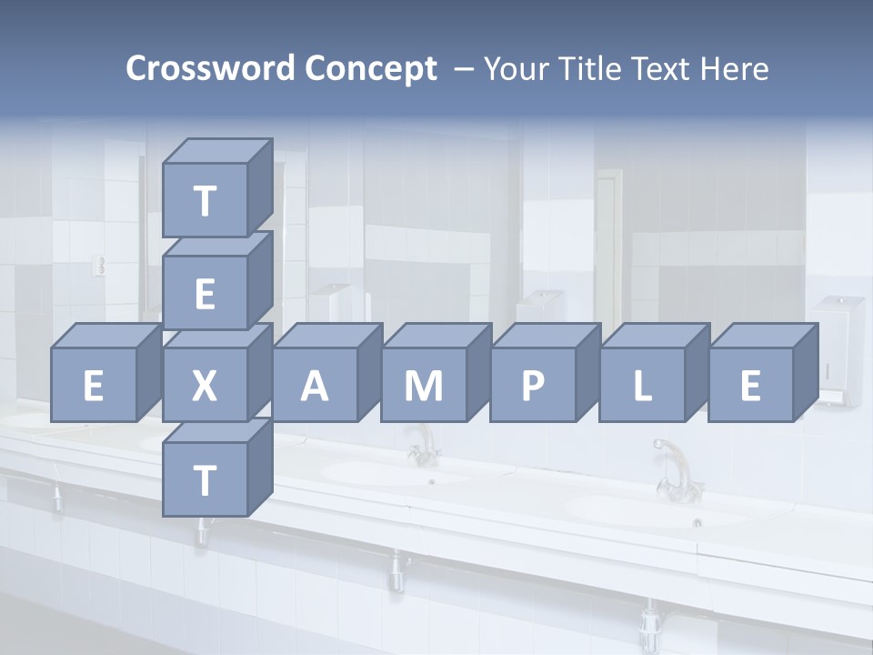 Empty Ceramic Hygienic PowerPoint Template