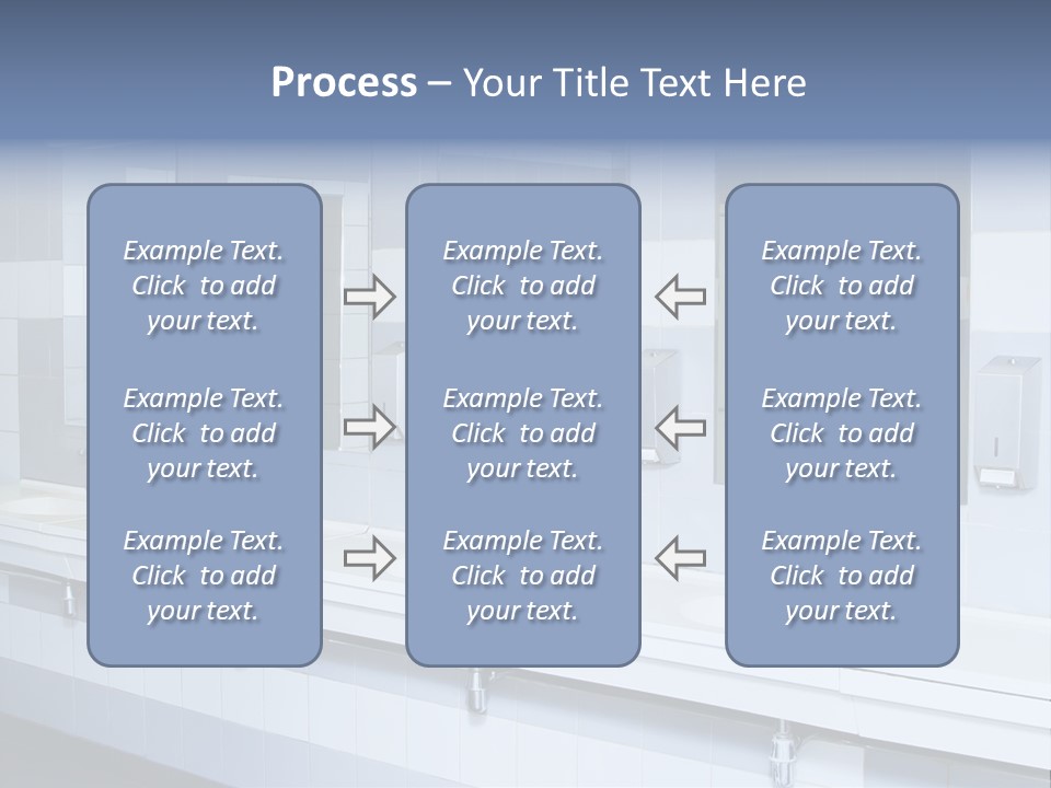 Empty Ceramic Hygienic PowerPoint Template