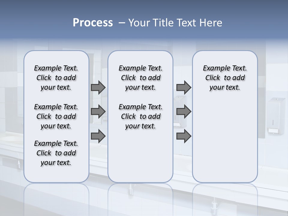 Empty Ceramic Hygienic PowerPoint Template