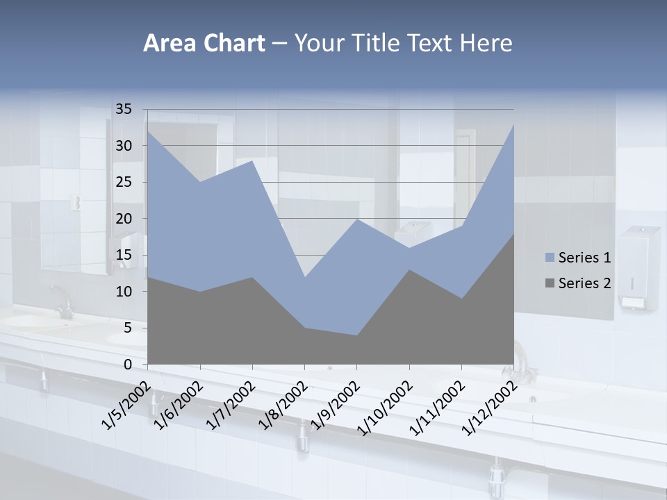 Empty Ceramic Hygienic PowerPoint Template