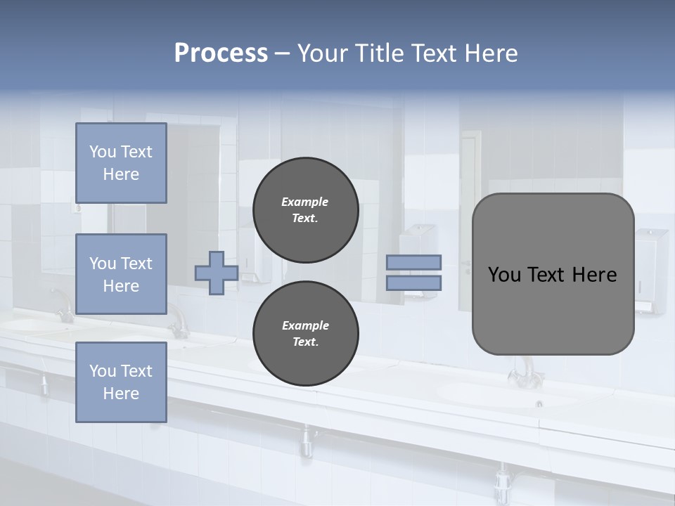 Empty Ceramic Hygienic PowerPoint Template