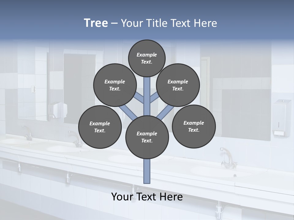Empty Ceramic Hygienic PowerPoint Template