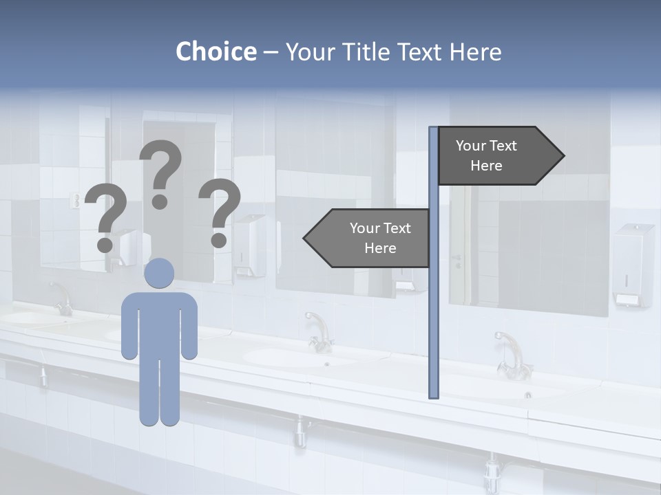 Empty Ceramic Hygienic PowerPoint Template