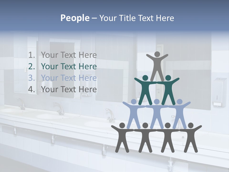 Empty Ceramic Hygienic PowerPoint Template