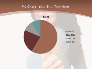 Closeup Winner People PowerPoint Template