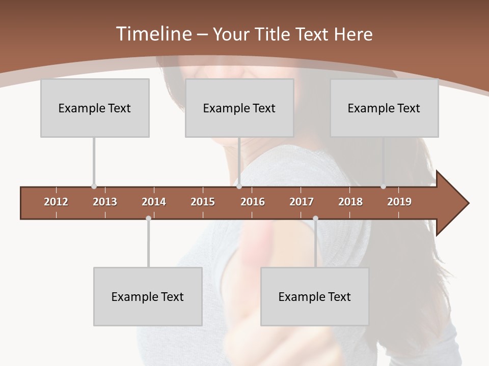 Closeup Winner People PowerPoint Template