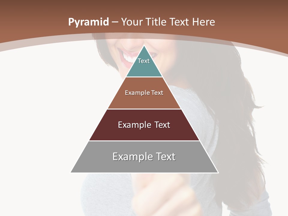 Closeup Winner People PowerPoint Template