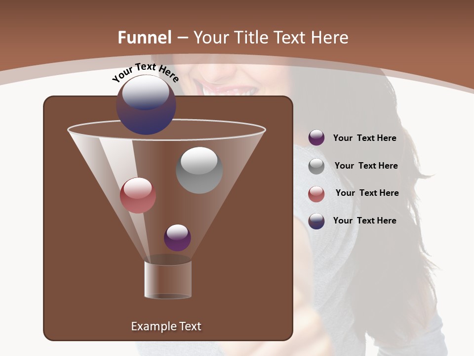 Closeup Winner People PowerPoint Template