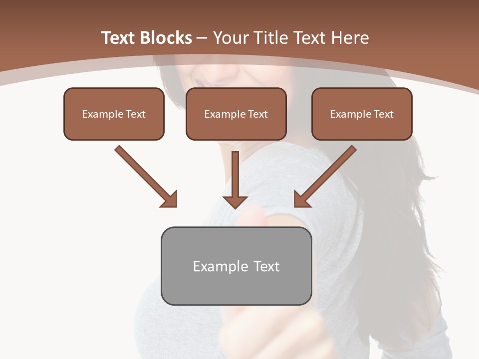 Closeup Winner People PowerPoint Template