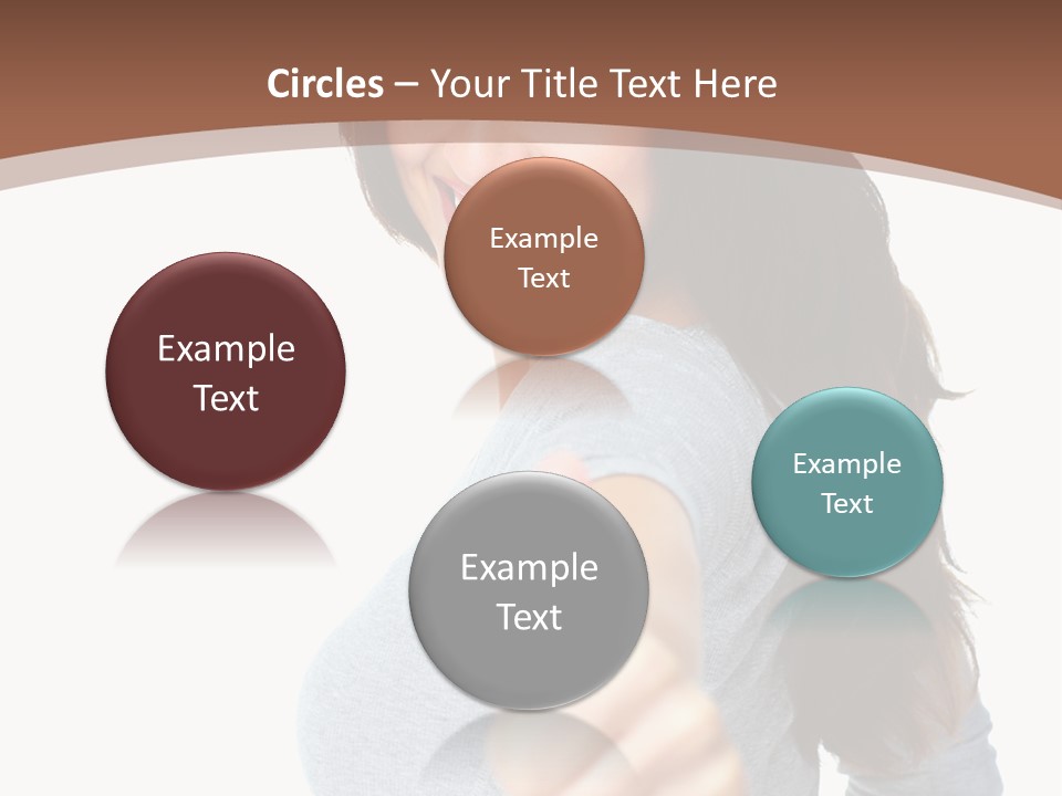 Closeup Winner People PowerPoint Template