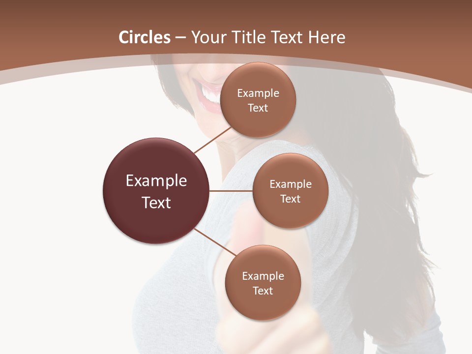 Closeup Winner People PowerPoint Template