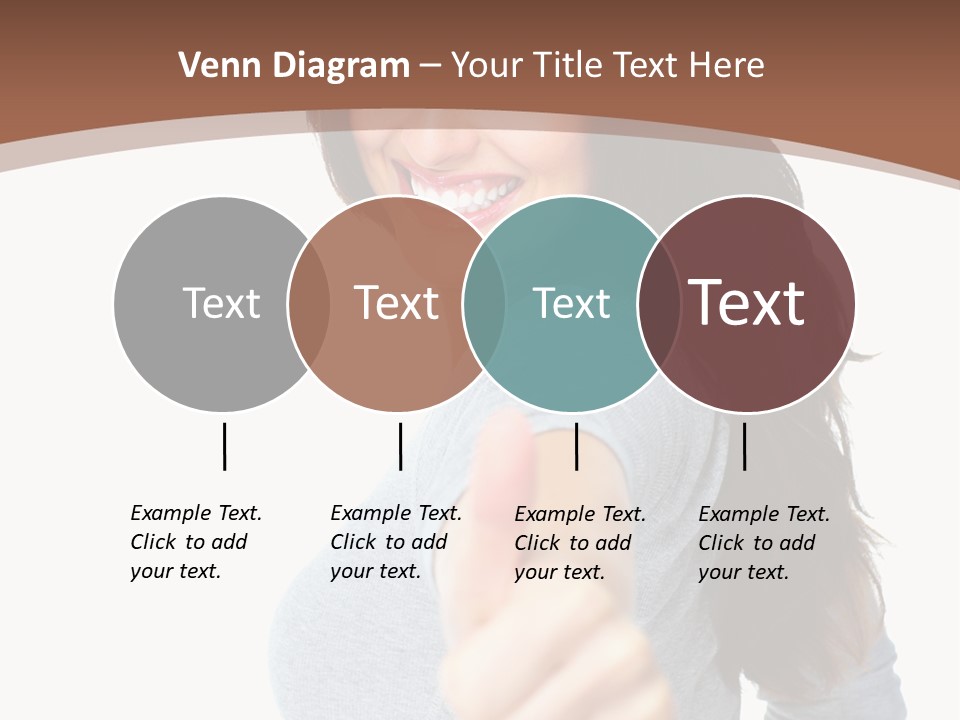 Closeup Winner People PowerPoint Template